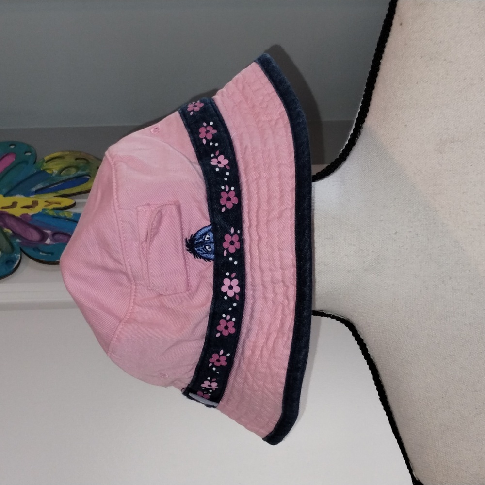 Pink Floral Kids Bucket Hat